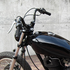 ハンドル装着例2（ブラック）