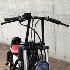 ハンドル装着例2（ブラック）