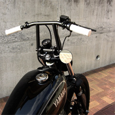 ハンドル装着例1（ブラック）