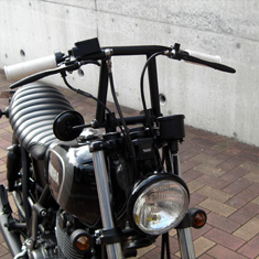 ハンドル装着例2（ブラック）